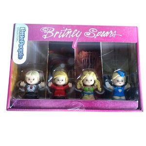 Little People Collectors Britney Spears Figures. NEW